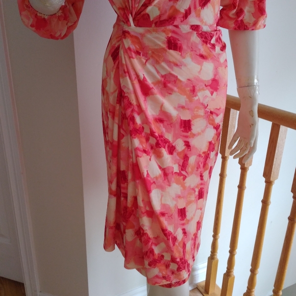 London Times Floral Printed Dress - Picture 9 of 11